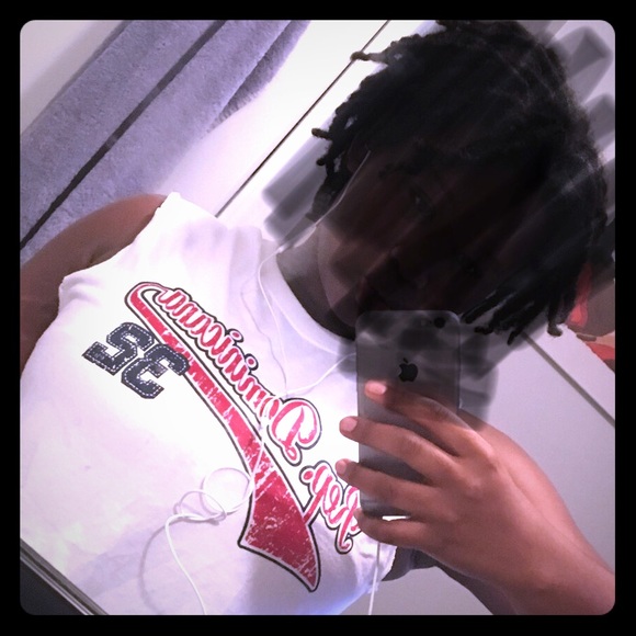 Popping Red Domino 32 croptop - Picture 1 of 1